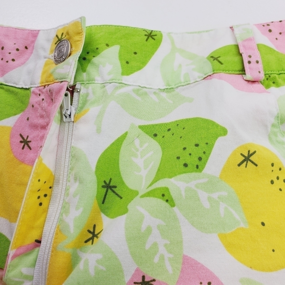 Lilly Pulitzer Pink and Green Patterned Shorts - Picture 4 of 12